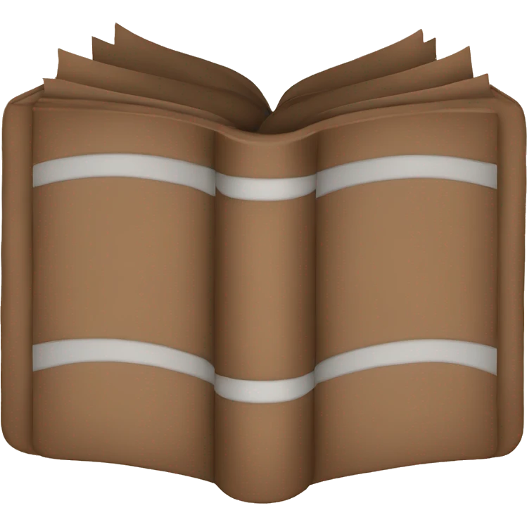 Books in Brown emoji