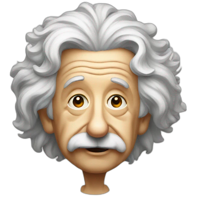 Albert Einstein emoji