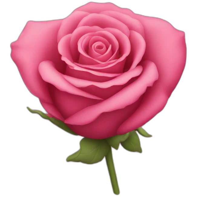 Coeur rose emoji
