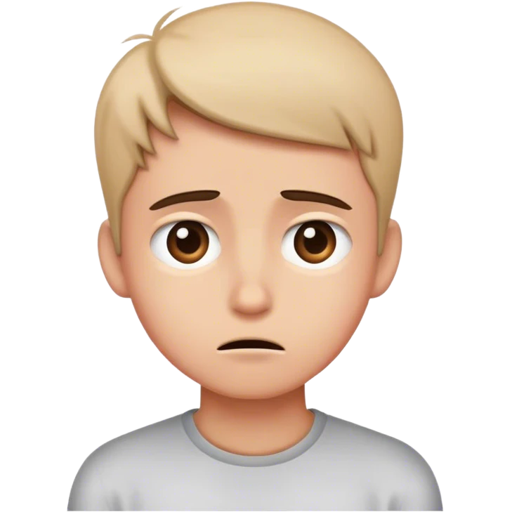 Shy emoji