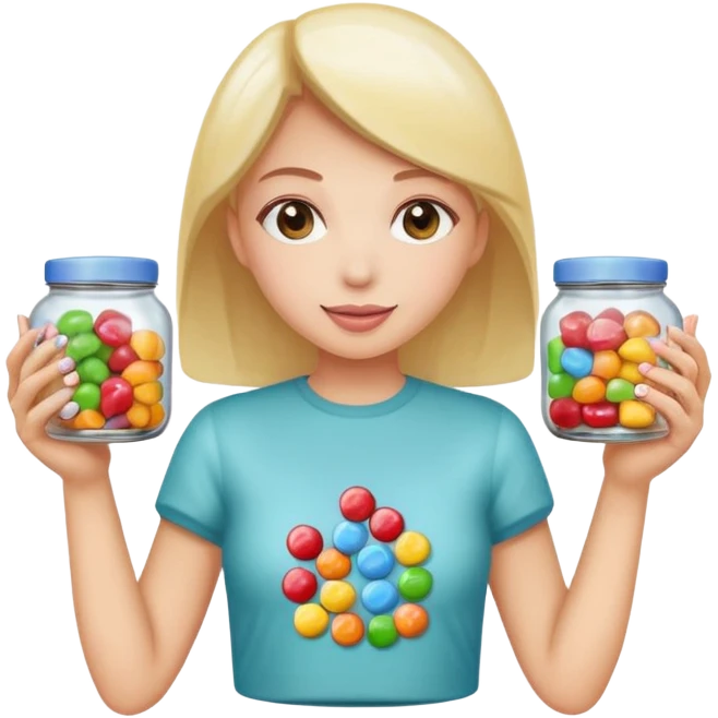  womanPeople Holding Jar emoji