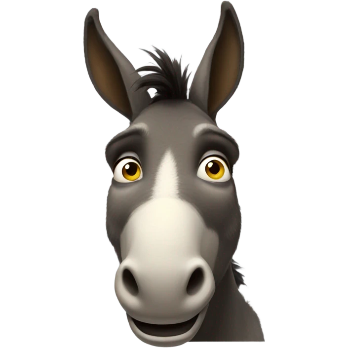 Donkey from Shrek emoji