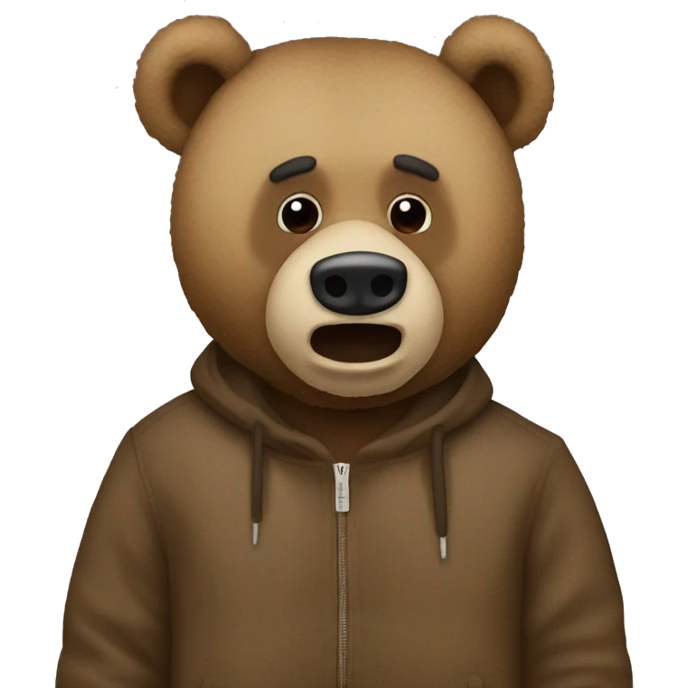 Kanye west bear emoji