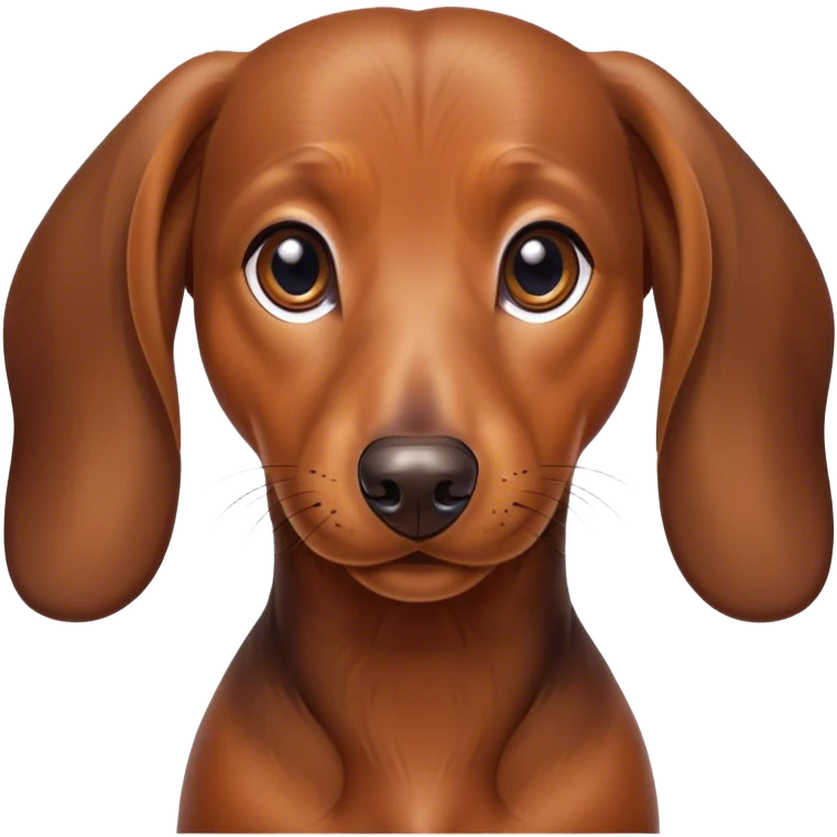Wiener dog  emoji