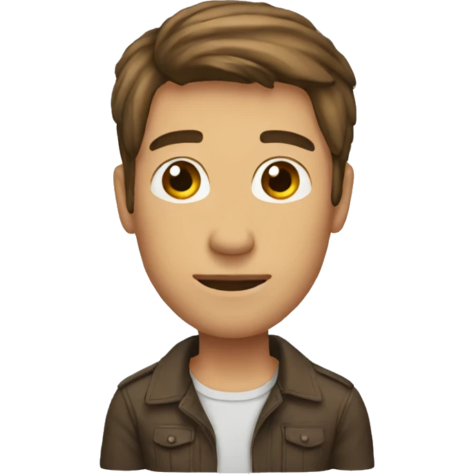 a man fever emoji