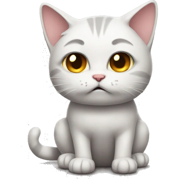 sad kitty emoji