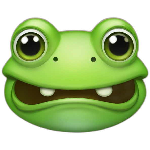 Frog pls emoji