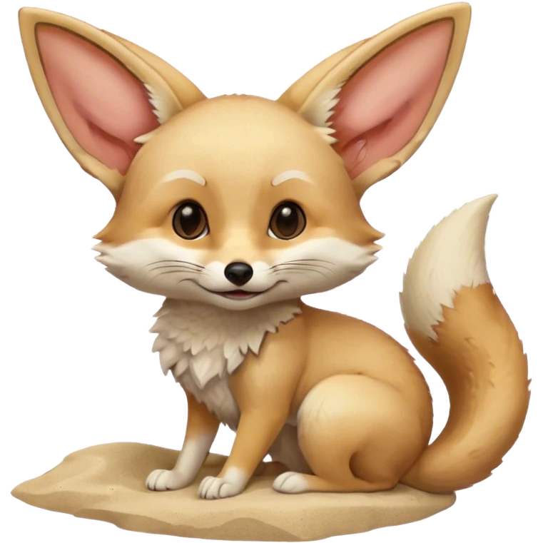 fennec fox emotions emoji