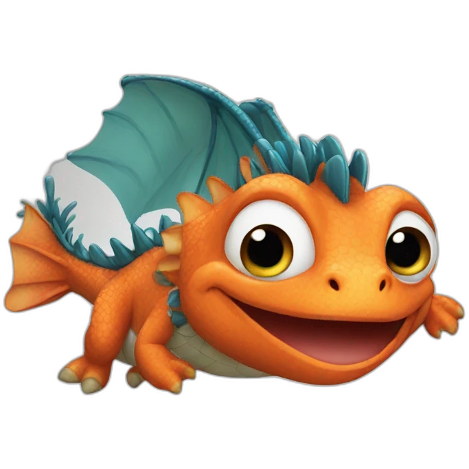 dragon cute nemo emoji