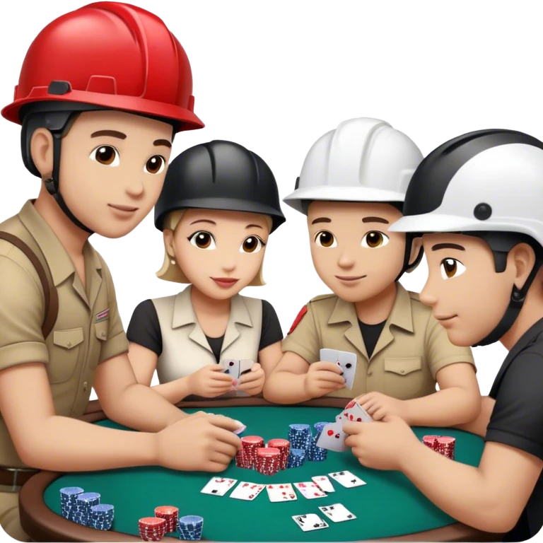 Half life playing poker emoji