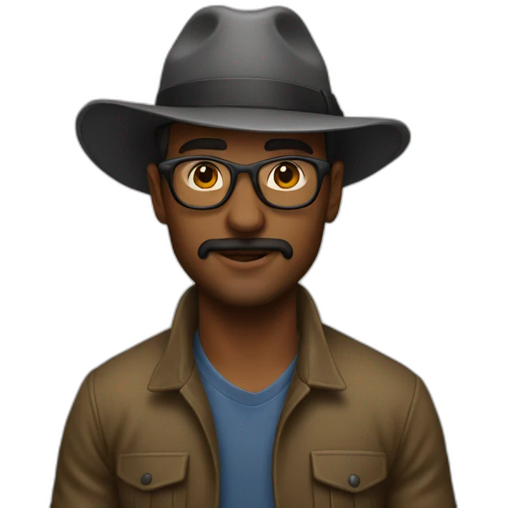 "Outdoor Solo Portrait with Hat" emoji