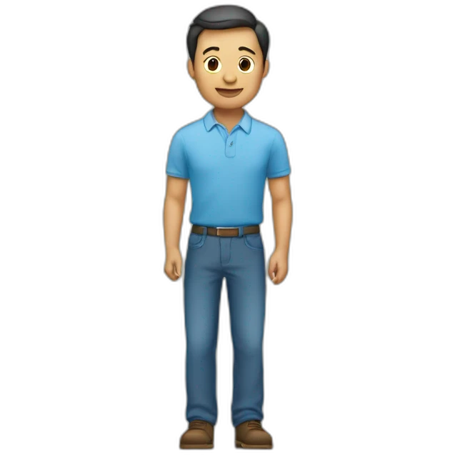 Un homme sur un ane emoji
