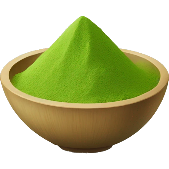 matcha powder emoji
