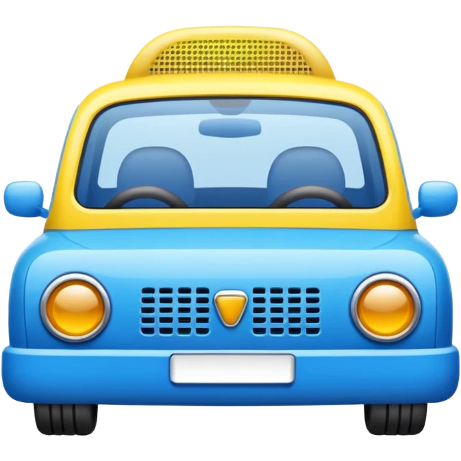 colorful car pollen filter icon emoji