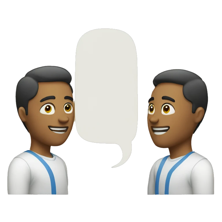 2 people talking emoji