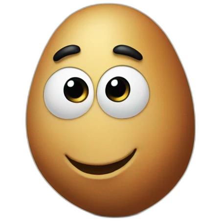 Monsieur Patate de Pixar sans moustache  emoji