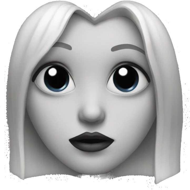 Gothic heart emoji