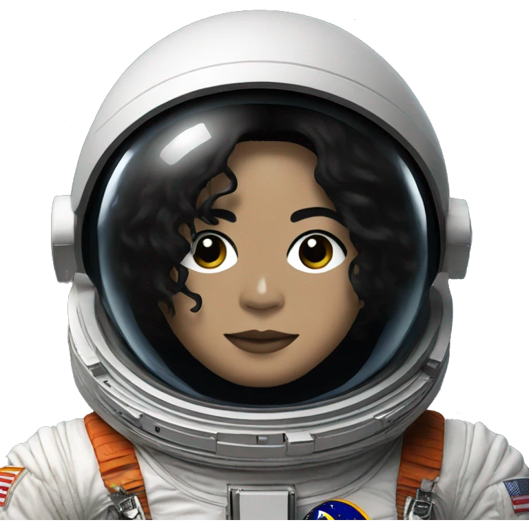 Michael Jackson on an astronaut suit emoji