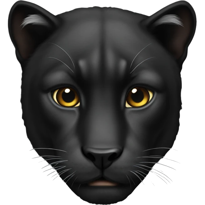 Animal pantera negra emoji