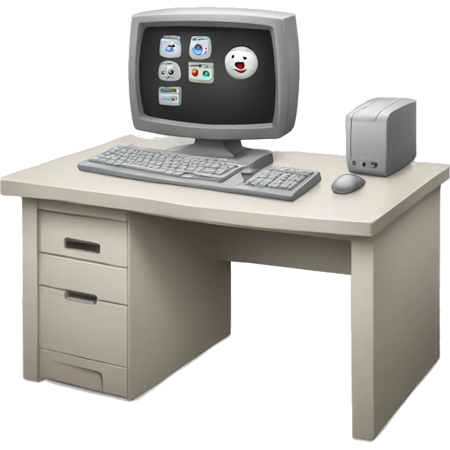 study korean computer emoji