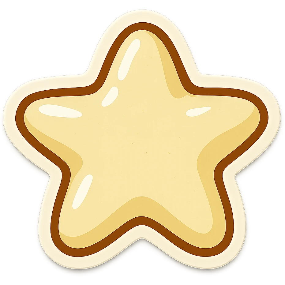 star shaped bone emoji