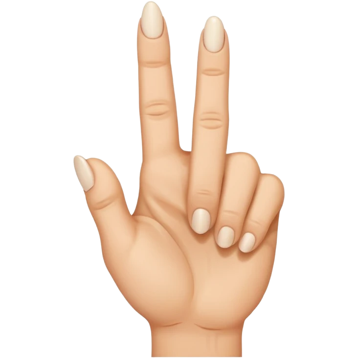 Smiling middle finger emoji