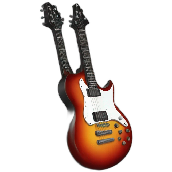 demon guitare emoji
