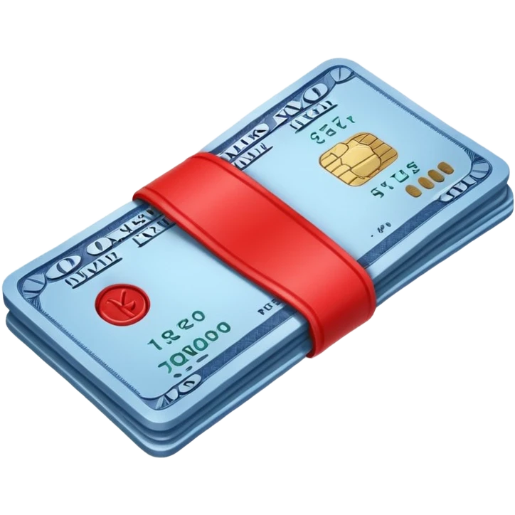  check money blue (#00A3E0) and red (#F9423A) emoji