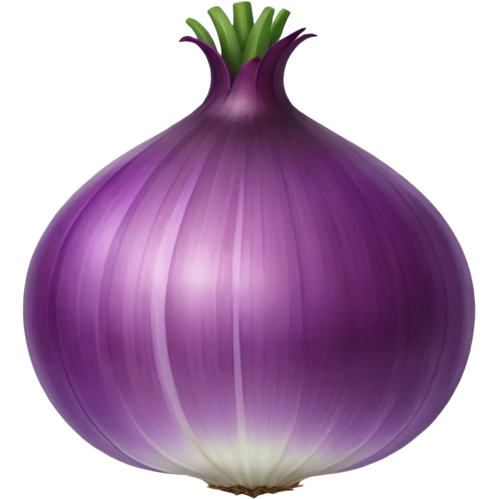  purple onion single sphere emoji