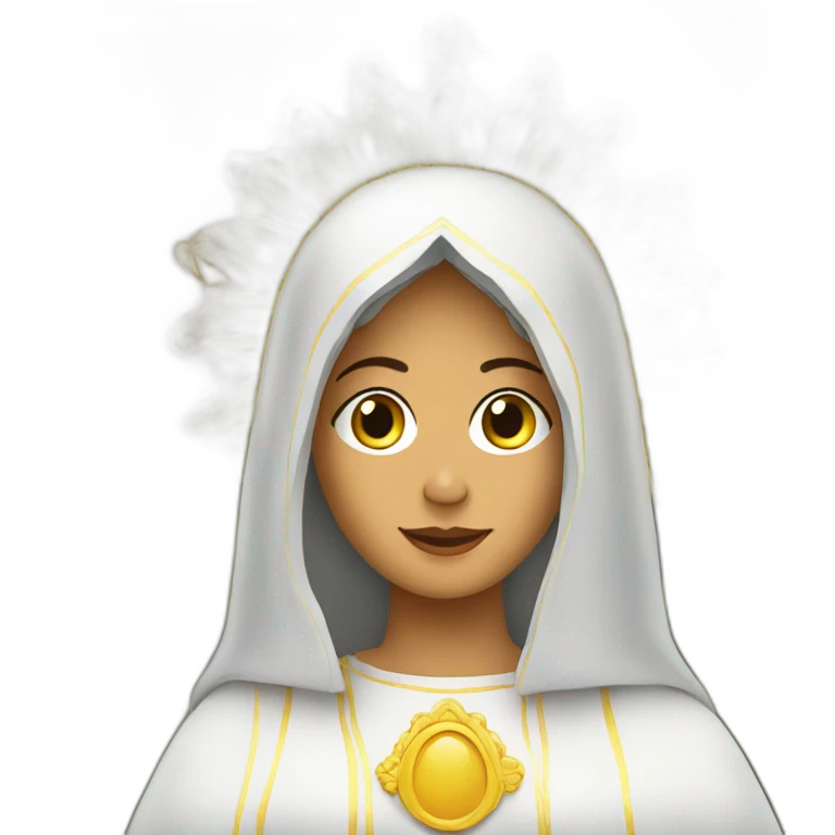 Virgen María emoji