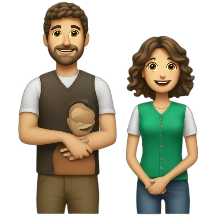 couple-and-son-italian emoji