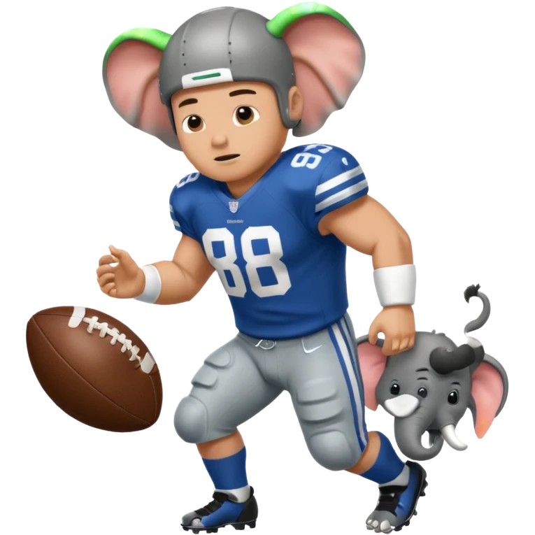 Elephant football jason witten emoji