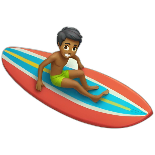 chat qui surf emoji
