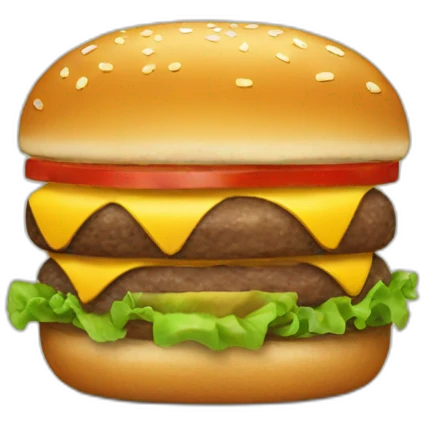 hamburger emoji