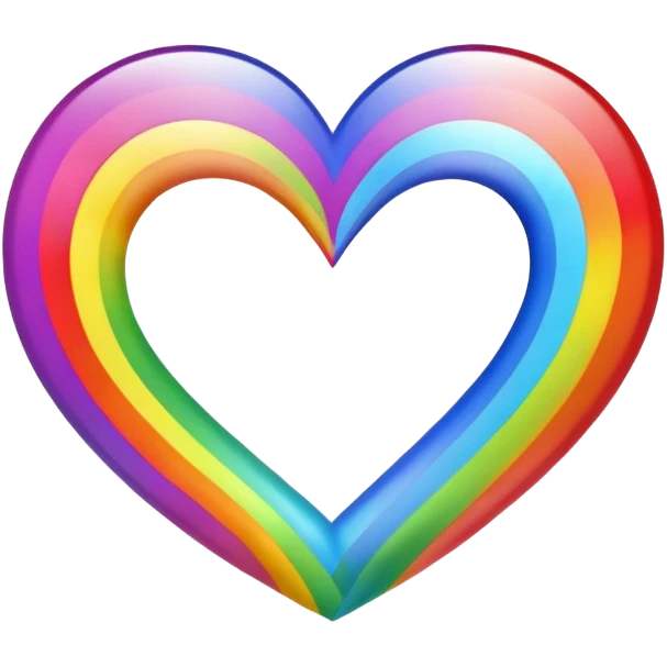 Cuore arcobaleno  emoji