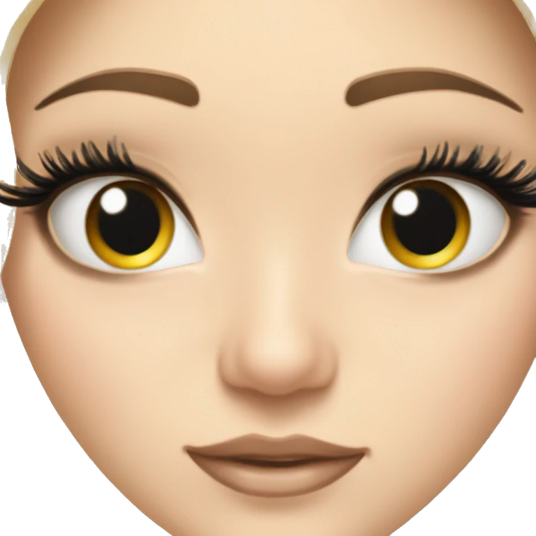 Eyelash extensions emoji
