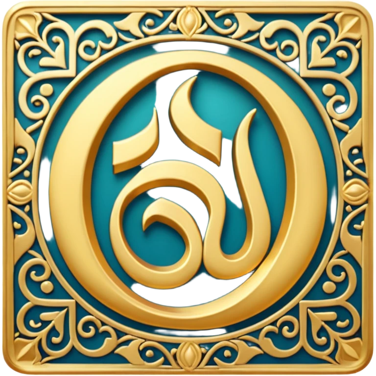 Allah'ın yazısı emoji