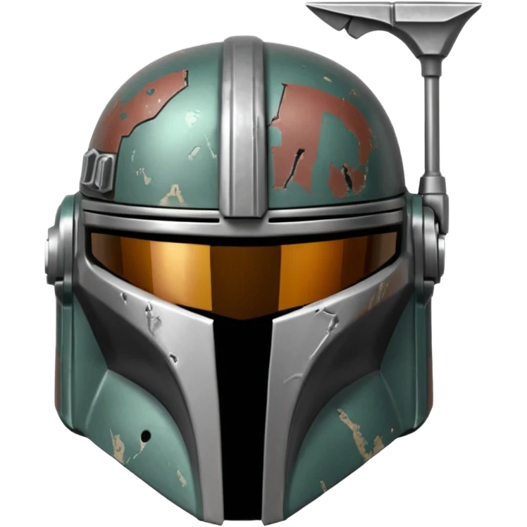 the mandalorian helmet emoji