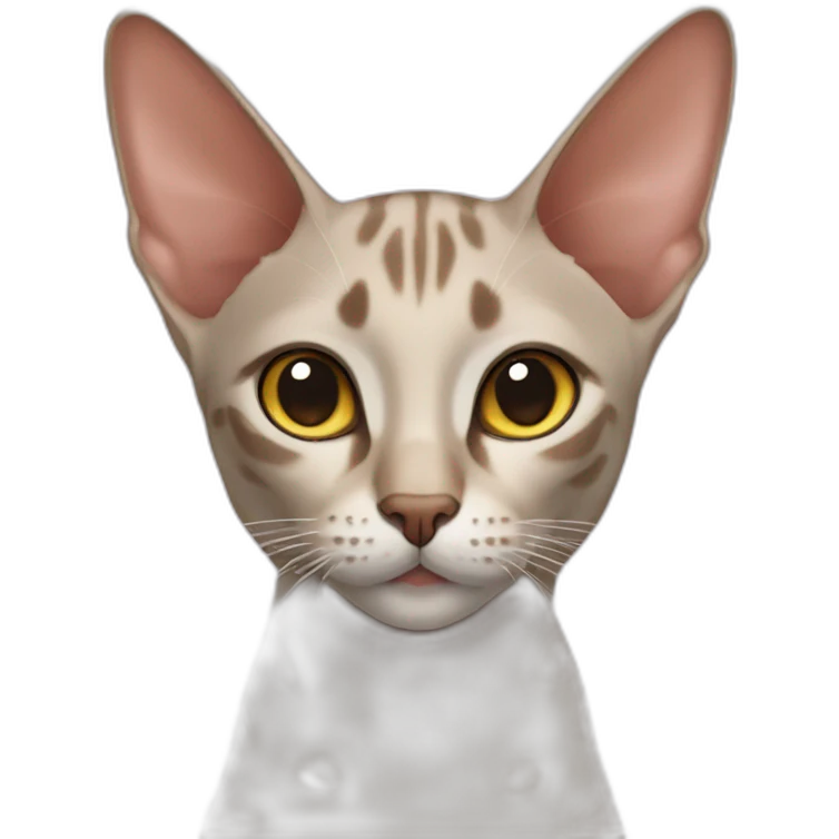 Oriental cat emoji