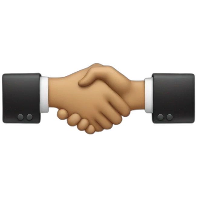 hand shake emoji