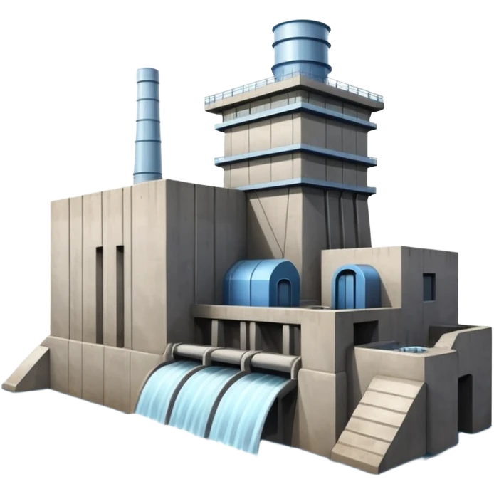 hydroelectric power plant emoji