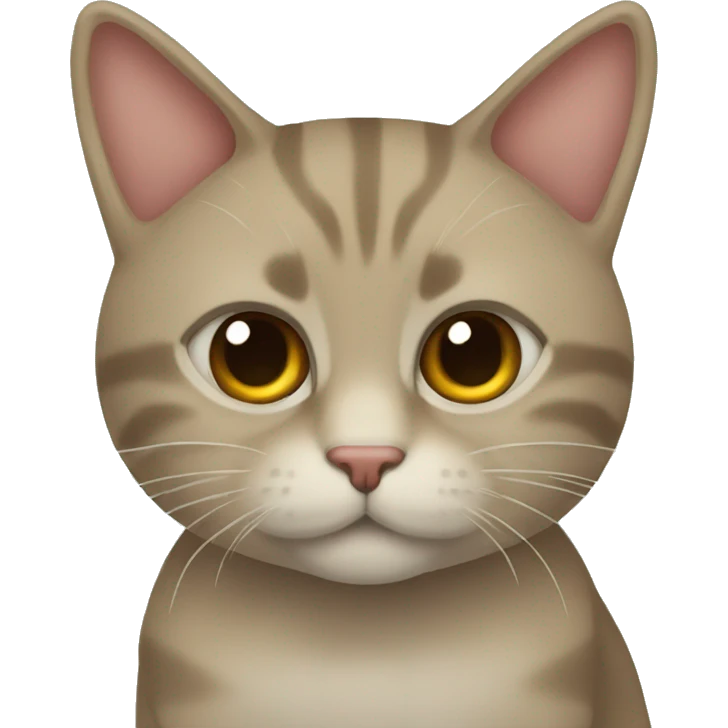 Gato con un moño emoji