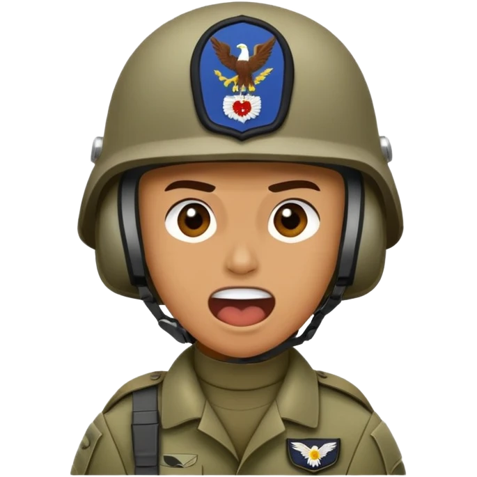 101st screaming eagle emoji
