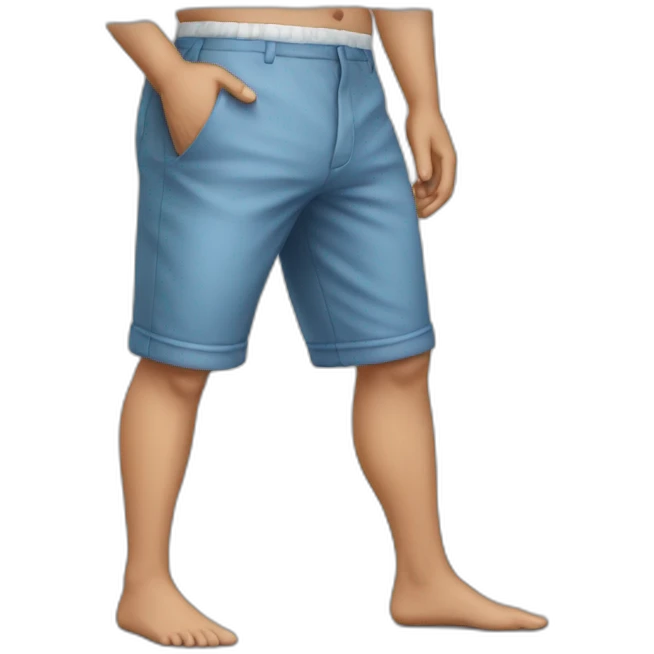 Man wearing knickers  emoji