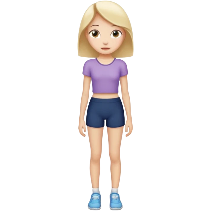 Skinny legend. Girl with Super tiny dramatic waist emoji