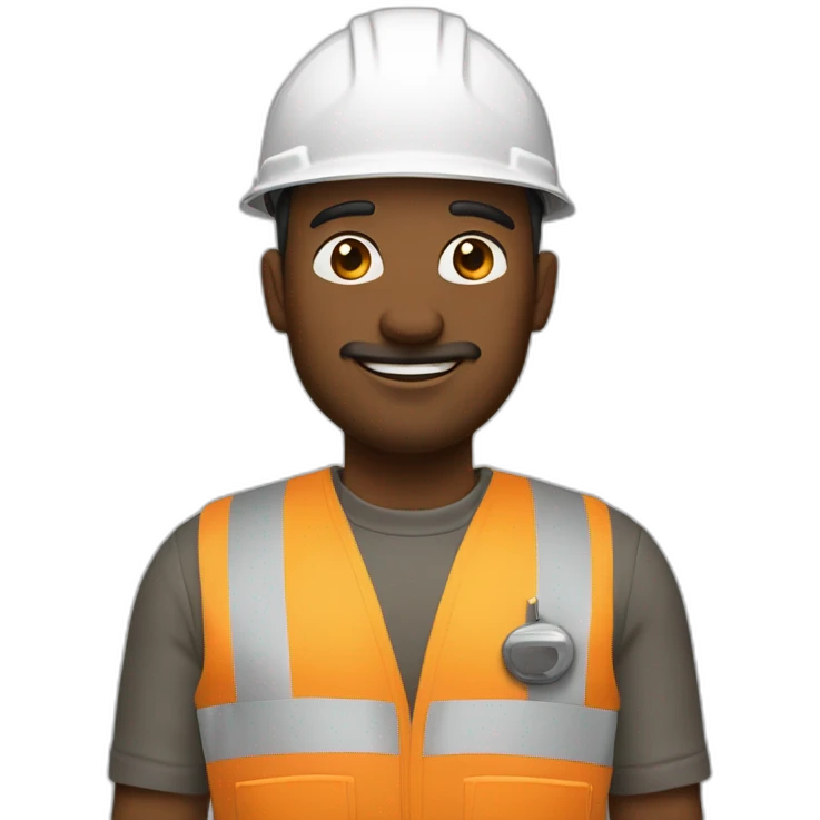 Onsite Residential Property Maintenance Technician with no helmet emoji