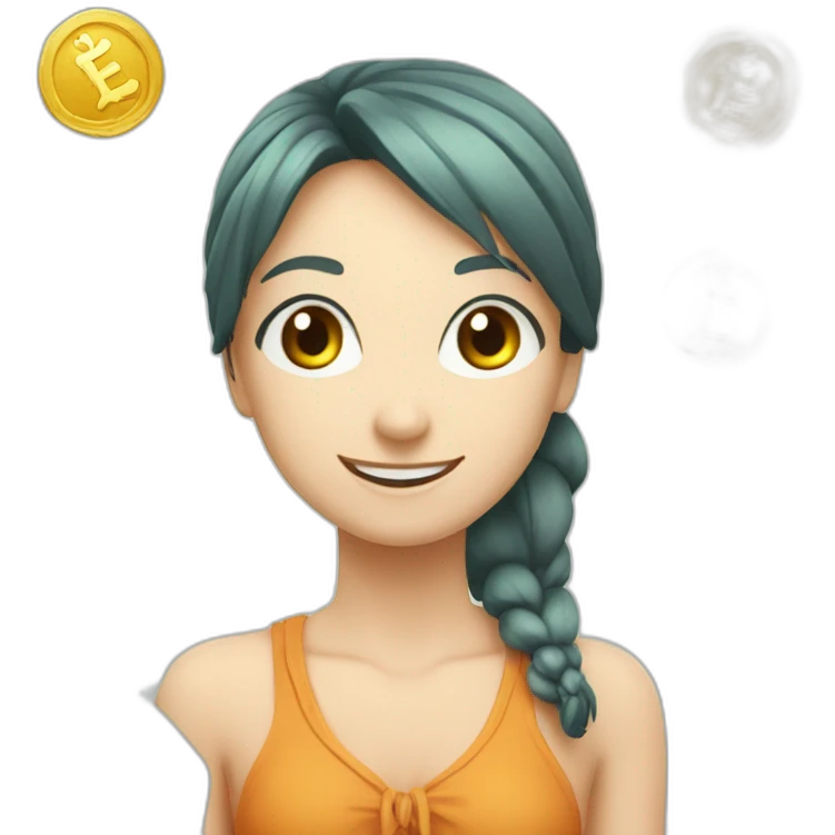 nami avec un billet en euros emoji