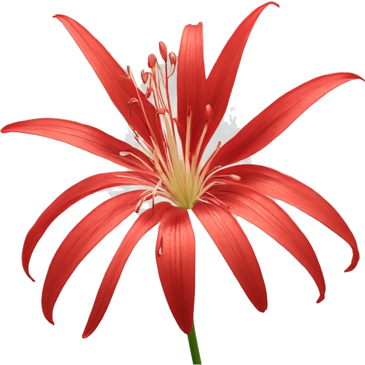 Red Spider Lily Flower emoji
