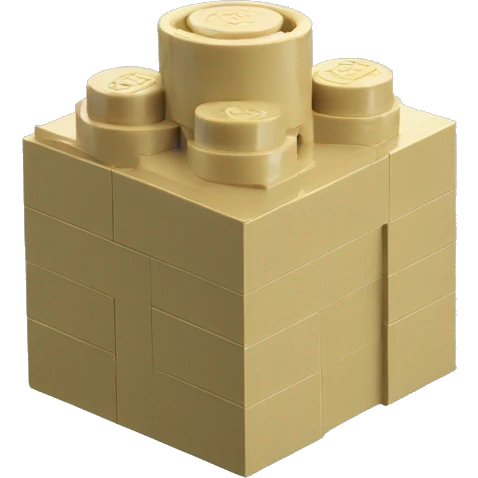 Lego block emoji