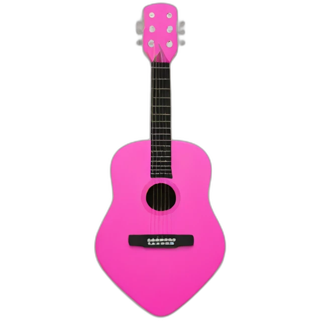 GuitarPick-pink emoji